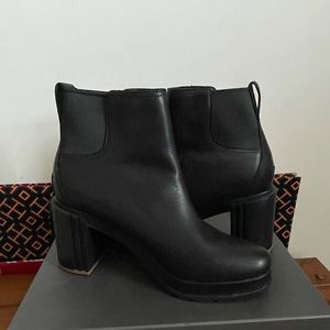 Sorel platform booties